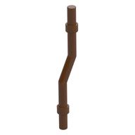 Visuel indicatif Rebrickable de Barre 6l avec bagues d'arrêt et double plié (Bar 6L with Stop Rings and Double Bent)