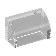 Visuel indicatif Rebrickable de Brique courbée 1 x 2 x 1 Non tenons, sans fond tenon Support (Brick Curved 1 x 2 x 1 No Studs, No Bottom Stud Holder)