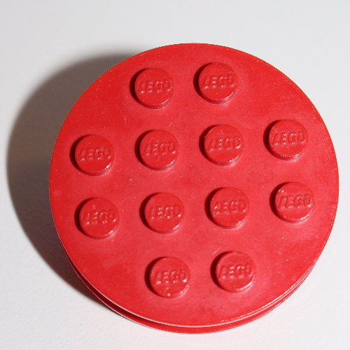 Visuel indicatif Rebrickable de Roue ancienne avec 12 tenons et essieu Cam pour moteur (Wheel Old with 12 Studs and Axle Cam for motor)