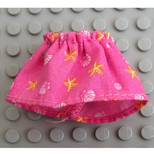 Belville, jupe, fille, court, palourde et étoile de mer motif imprimé (Belville, Skirt, Girl, Short, Clam and Starfish Print)