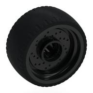 Visuel indicatif Rebrickable de Jante de roue 24 x 12 avec pneu noir (Wheel Rim 24 x 12 with Black Tyre)