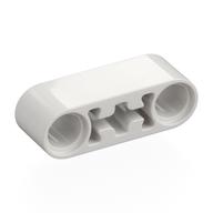 Visuel indicatif Rebrickable de Poutre Technic 1 x 3 épais avec le centre trou pour axe (Technic Beam 1 x 3 Thick with Center Axle Hole)