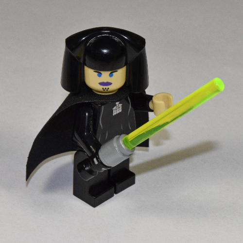 Minifigurine ensemble complet, Luminara Unduli avec éclairage sabre laser (Minifig Complete Assembly, Luminara Unduli with Lightup Lightsaber)