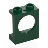 Visuel indicatif Rebrickable de Fenêtre 1 x 2 x 2 plan, trou rond (Window 1 x 2 x 2 Plane, Round Hole)