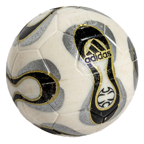 Visuel indicatif Rebrickable de Sport football / basket-bille avec ballon officiel de coupe du monde adidas (teamgeist) imprimé (Sports Soccer / Basket Ball with Adidas Official World Cup Ball (Teamgeist) Print)