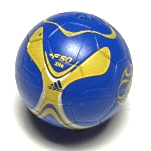 Visuel indicatif Rebrickable de Sport football / basket-bille avec motif imprimé jaune adidas (Sports Soccer / Basket Ball with Adidas Yellow Print)