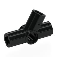 Visuel indicatif Rebrickable de Raccord Technic pour axe et connecteur coudé triple - 60° (Technic Axle and Pin Connector Angled Triple - 60°)