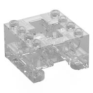 Visuel indicatif Rebrickable de Boîte d'engrenage 4 x 4 x 2 pour voie d'engrenage (Gear Box 4 x 4 x 2 for Gear Track)