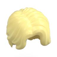 Cheveux mi-longs, ondulés, séparés (Hair Mid-Length, Wavy, Parted)