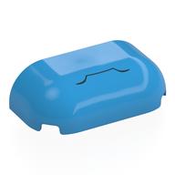 Visuel indicatif Rebrickable de Brique ronde, courbée triple 2 x 4, pas de tenons avec ligne crépitante noire (bouche) motif imprimé (Brick Round, Curved Triple 2 x 4, No Studs with Black Squiggly Line (Mouth) Print)