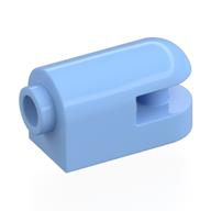 Visuel indicatif Rebrickable de Brique ronde, courbé 1 x 2 avec le côté tenon, barre (Brick Round, Curved 1 x 2 with Side Stud, Bar)