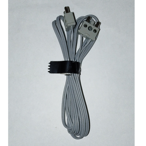 Visuel indicatif Rebrickable de Fil avec connecteurs à 2 broches, 12V / 4.5V 190L (Wire with 2-Prong Connectors, 12V / 4.5V 190L)