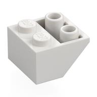 Brique inclinée inversée 45° 2 x 2 [connecteur ronde creuse de fond, barres de taille tenon Trous] (Brick Sloped Inverted 45° 2 x 2 [Round Hollow Bottom Pin, Bar-sized Stud Holes])