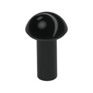 Visuel indicatif Rebrickable de Barre 1L avec extrémité arrondie (Bar 1L with Rounded End)
