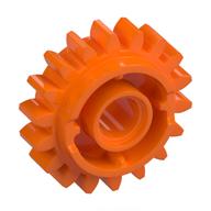 Visuel indicatif Rebrickable de Engrenage Technic 18 dents avec embrayage des deux côtés (Technic Gear 18 Tooth with Clutch on Both Sides)