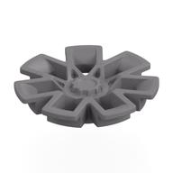 Visuel indicatif Rebrickable de Couvercle de roue 7 double rayon (Wheel Cover 7 Double Spoke)
