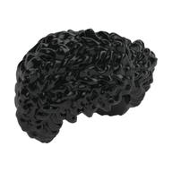 Cheveux enroulés, séparés (Hair Coiled, Parted)