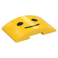 Visuel indicatif Rebrickable de Brique courbée 4 x 6 double, 2 x 4 découpe avec motif imprimé visage figurine classique (Brick Curved 4 x 6 Double, 2 x 4 Cutout with Classic Minifig Face Print)