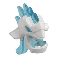 Tête spéciale, monstre avec des pointes, motif bleu transparent-lumière (Head Special, Monster with Spikes, Trans-Light Blue Pattern)