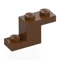 Visuel indicatif Rebrickable de Support 1 x 3 x 1 1/3 (Bracket 1 x 3 x 1 1/3)
