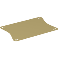 Visuel indicatif Rebrickable de Tente avec quatre trous d'angle (Tent with Four Corner Holes)