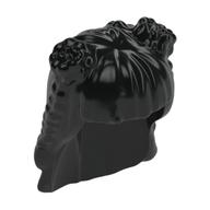 Cheveux longs, Deux brins, Trois tresses, Trou pour connecteur (Hair Long, Two Buns, Three Braids, Hole for Pin)