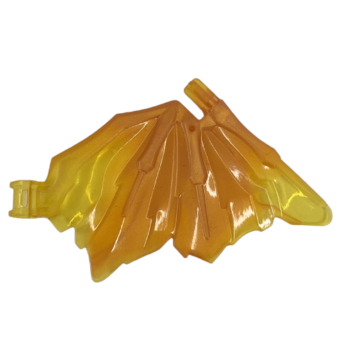 Partie du corps de la créature, aile, cristallisé avec motif de perle d'or marbré (Creature Body Part, Wing, Crystalized with Marbled Pearl Gold Pattern)