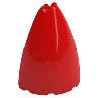 Visuel indicatif Rebrickable de Demi cône 8 x 4 x 8 (paraboloïde elliptique) (Cone Half 8 x 4 x 8 (Elliptic Paraboloid))