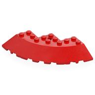 Visuel indicatif Rebrickable de Brique arrondie d’angle 8 x 8 avec 33° de pente et découpe facettée (Brick Round Corner 8 x 8 with 33° Slope and Facet Cutout)