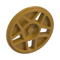 Visuel indicatif Rebrickable de Couvercle de roue 5 double rayon, rempli (Wheel Cover 5 Double Spoke, Filled)