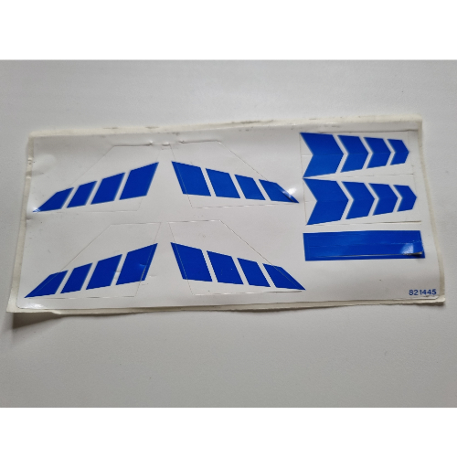 Visuel indicatif Rebrickable de Feuille d’autocollants pour le set 8824-1 (Sticker Sheet for Set 8824-1)