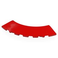Visuel indicatif Rebrickable de Brique ronde, Angle incliné de 18° 6 x 6 x 2/3 (Brick Round, Sloped 18° 6 x 6 x 2/3 Corner)