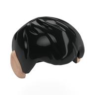 Cheveux lisses avec des oreilles pointues vulcanes motif nougat clair (Hair Smooth with Pointy Vulcan Ears Light Nougat Pattern)