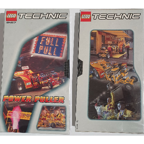 Visuel indicatif Rebrickable de Cassette vidéo, 8457 puissance puller uk pal version (Video Tape, 8457 Power Puller UK PAL Version)