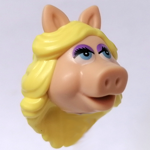 Tête de minifigurine Spécial (Miss Piggy) (Minifig Head Special (Miss Piggy))