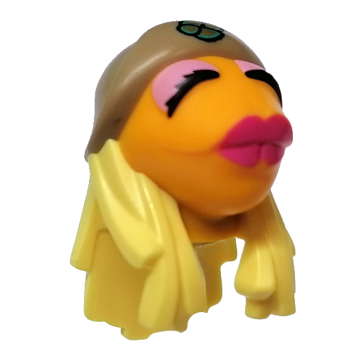 Visuel indicatif Rebrickable de Tête de minifigurine Spécial (Janice) (Minifig Head Special (Janice))