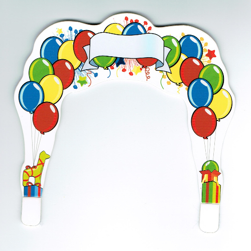 Visuel indicatif Rebrickable de Arrière-plan, Arche, Ballon imprimé (Backdrop, Arch, Balloon Print)