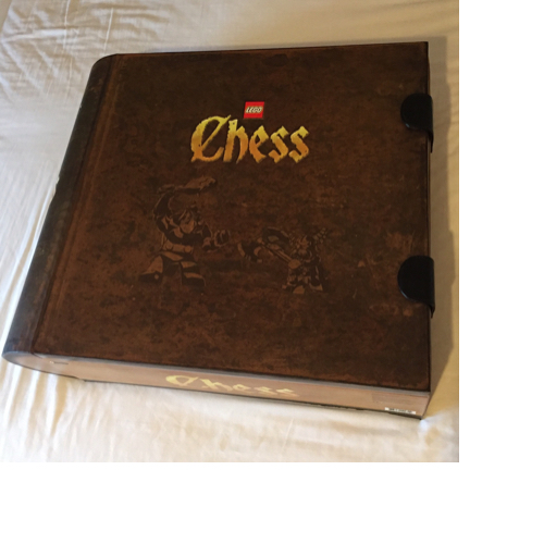 Cas de rangement, jeu d'échecs fantaisie ère château géant (Storage Case, Chess Set Fantasy Era Giant Castle)