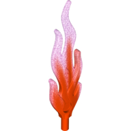 Visuel indicatif Rebrickable de Vague / Flamme Ronde Grand avec Marbré Opale transparent-Moyen Rouge Violet motif (Wave / Flame Rounded Large with Marbled Opal Trans-Medium Reddish Violet Pattern)