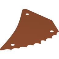 Visuel indicatif Rebrickable de Aile, festonné, triangulaire (Wing, Scalloped, Triangular)
