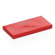 Visuel indicatif Rebrickable de Tuile 2 x 4 avec motif imprimé Argent 'FERRARI' (Tile 2 x 4 with Silver 'FERRARI' Print)