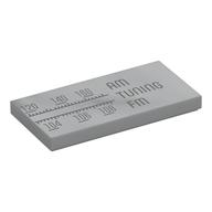 Visuel indicatif Rebrickable de Tuile 2 x 4 avec motif imprimé Fréquences Radio (Tile 2 x 4 with Radio Frequencies Print)