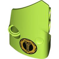 Visuel indicatif Rebrickable de Carénage de panneau Technic ▁small1 petit court lisse, côté a avec motif imprimé bouchon de carburant lamborghini (Technic Panel Fairing #1 Small Smooth Short, Side A with Lamborghini Fuel Cap Print)