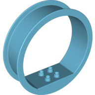 Visuel indicatif Rebrickable de Duplo anneau avec 2 x 2 interne tenons (Duplo Ring with 2 x 2 Internal Studs)