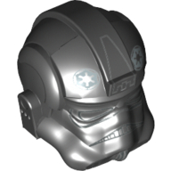 Casque AT-AT / cravate pilote, logo impérial imprimé (Helmet AT-AT / Tie Pilot, Imperial Logo Print)