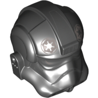 Casque AT-AT / cravate pilote, logo impérial imprimé (style bande dessinée rebelles) (Helmet AT-AT / Tie Pilot, Imperial Logo Print (Rebels Cartoon Style))
