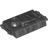 Visuel indicatif Rebrickable de Bloc avec poignées et Han Solo en Carbonite motif imprimé (Block with Handles and Han Solo in Carbonite Print)