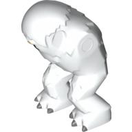 Partie du corps de la créature, corps wampa avec visage, motif imprimé de nez beige (Creature Body Part, Wampa Body with Face, Tan Nose Print)