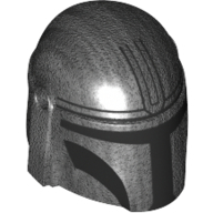 Casque Mandalorien avec Trous, Noir Visière motif imprimé (Din Djarin) (Helmet Mandalorian with Holes, Black Visor Print (Din Djarin))