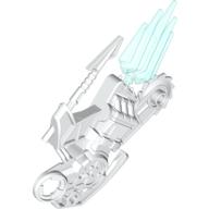 Visuel indicatif Rebrickable de Arme à grande figurine, bras de glace avec lame de glace bleu clair (Large Figure Weapon, Ice Arm with Trans-Light Blue Icicle Blade)